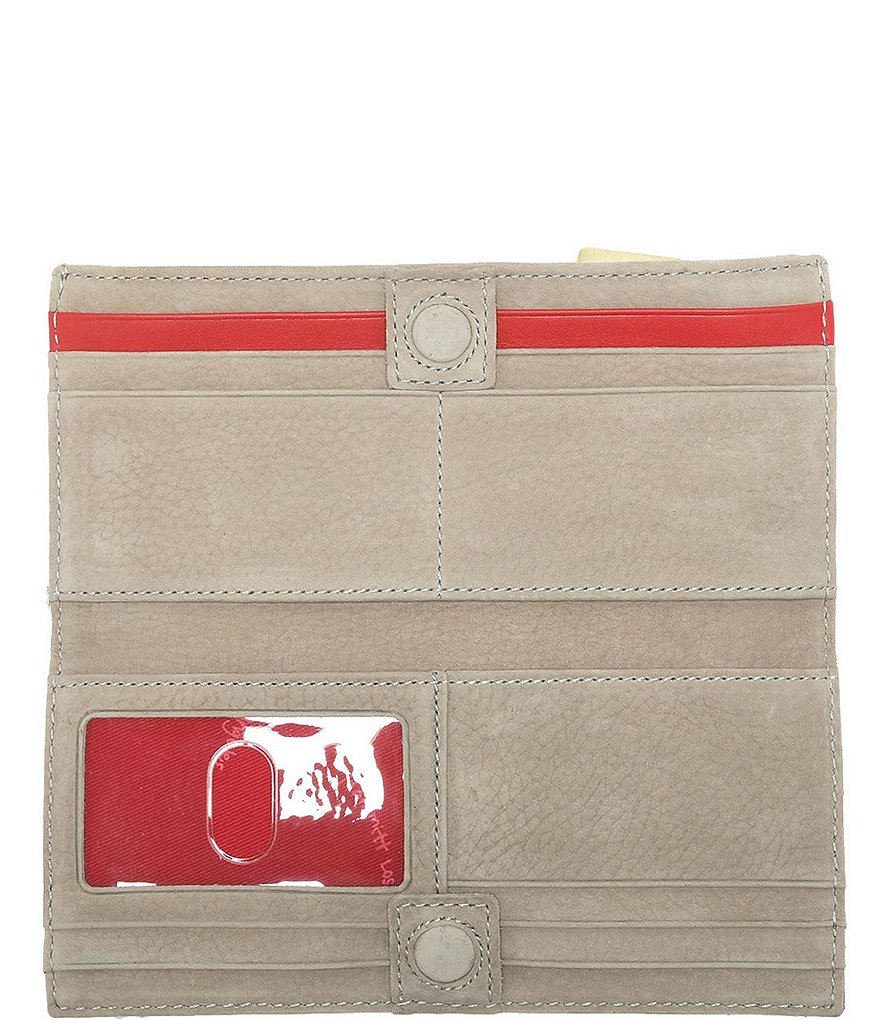 Hammitt 110 North Slim Pebble Leather Studded Rivet Magnetic Wallet