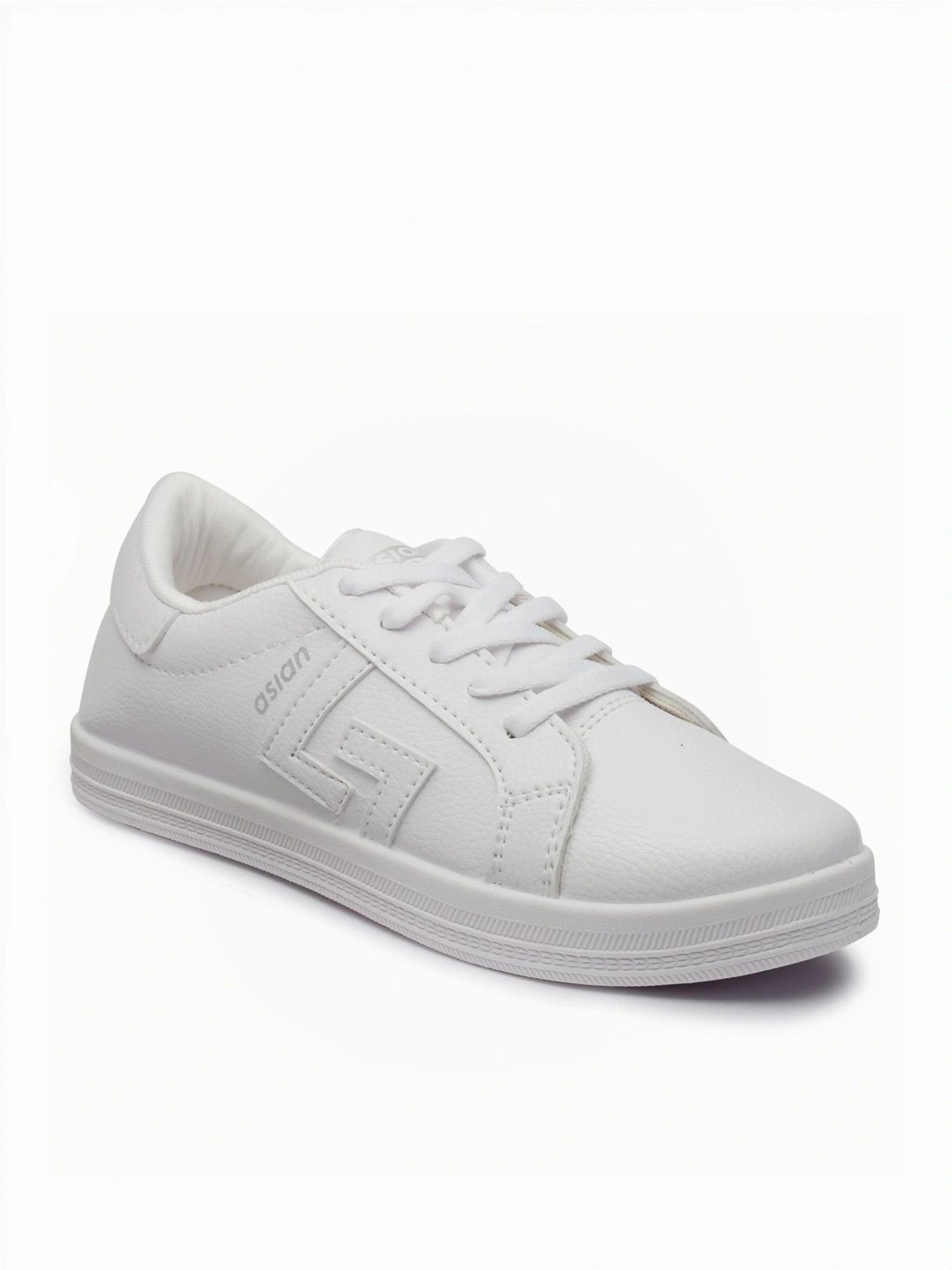 Asian Women's White Sneakers