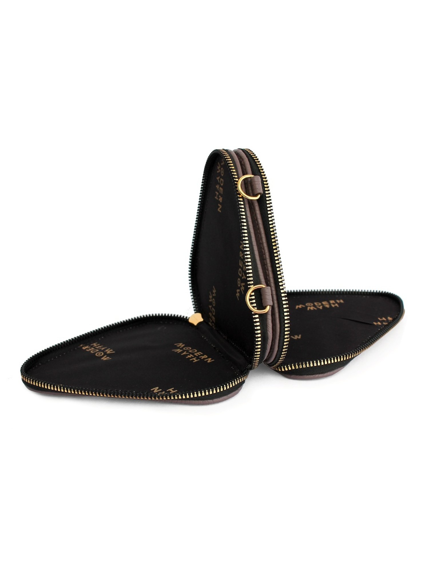 Modern Myth Trio Grey Textured Small Mini Cross Body Bag