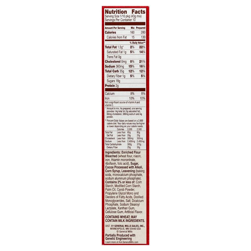 Betty Crocker Supermoist Devil Food Cake Mix - 15.25oz