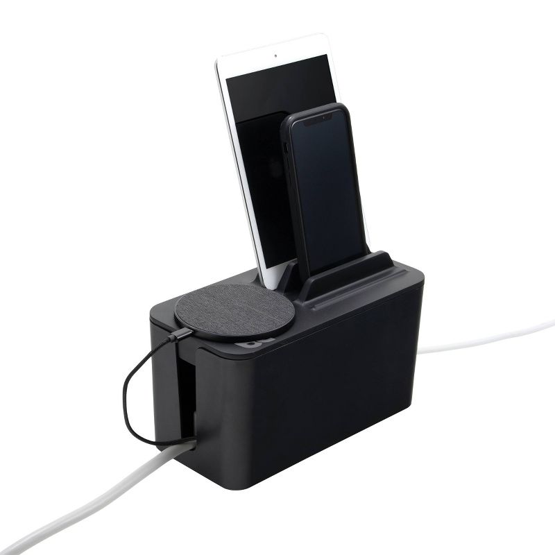 CableBox Mini Station Black - BlueLounge