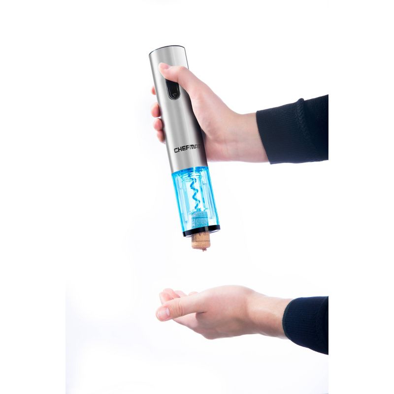 Chefman Stainless Steel Electric Wine Opener