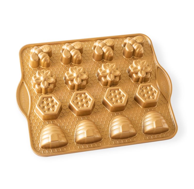 Fat Daddio's RMP-10 Anodized Aluminum Ring Mold Cake Baking Pan, 10 x 3.5 Inches