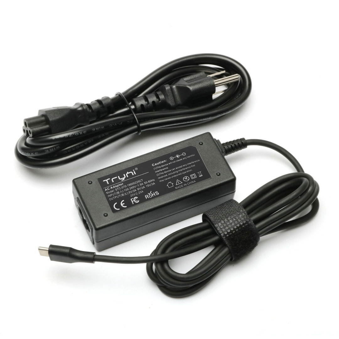 New 45W USB-C Type-C Laptop AC Adapter Charger Power Cord Supply for HP Spectre 13-v101nj 13-v101nk 13-v101nn 13-v101no 13-v101np 13-v101ns 13-v101nt 13-v101nv 13-v101nx 13-v101TU 13-v101ur 13-v102na