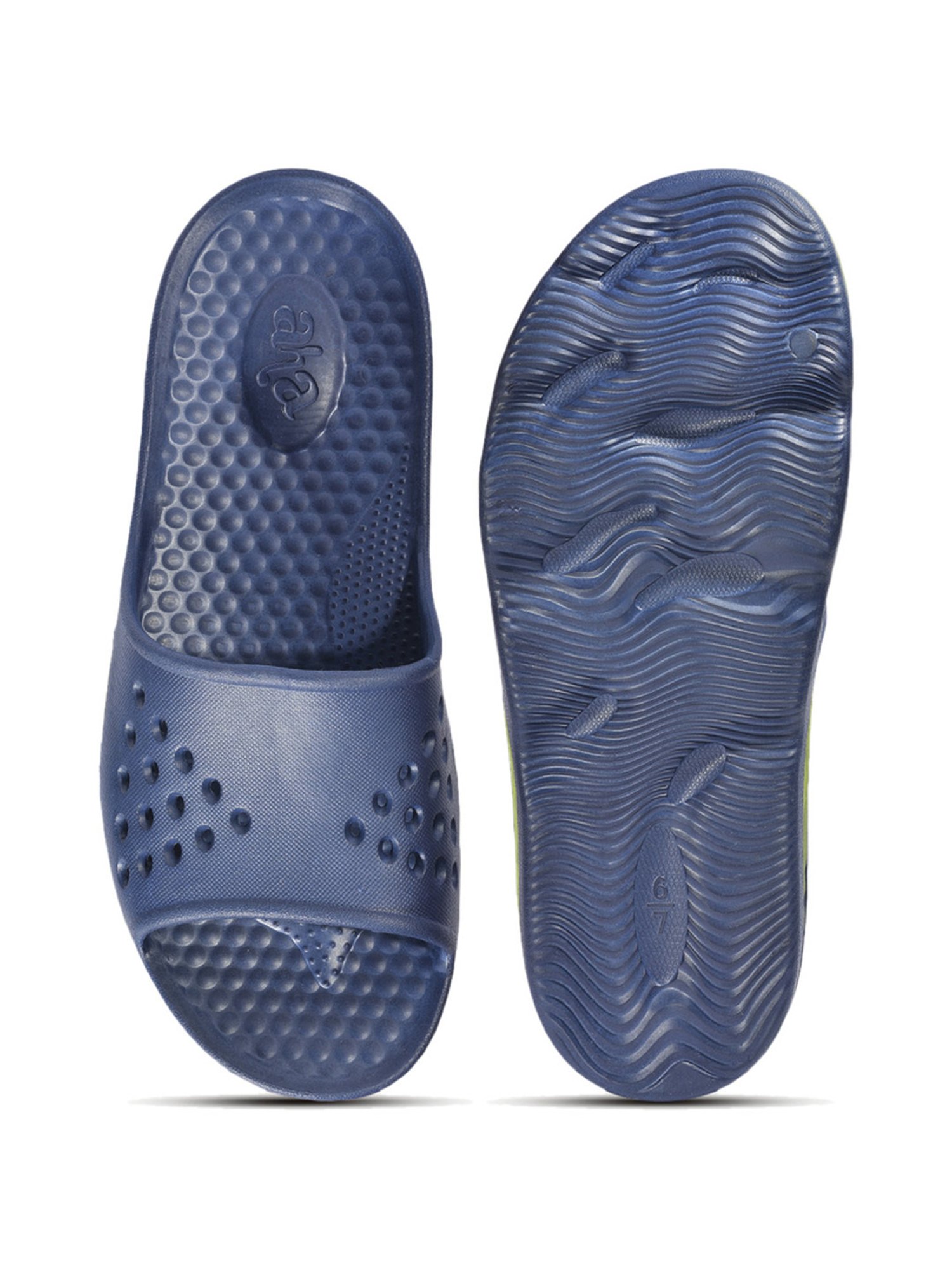 Aha by Liberty Men's RAMP Blue Slides