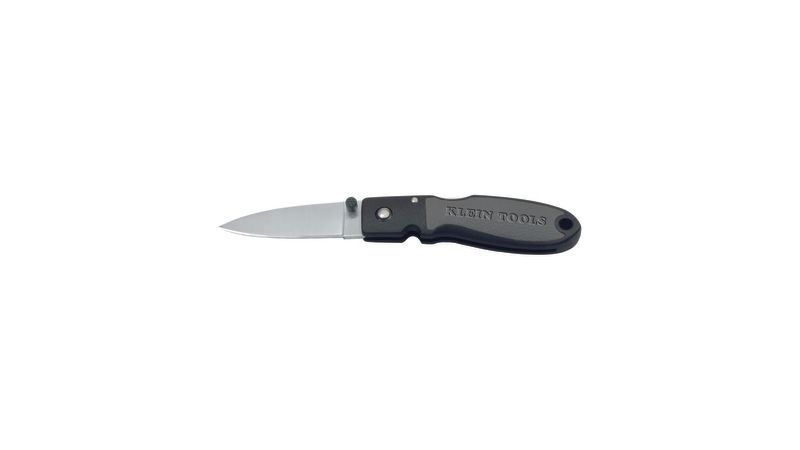KLEIN TOOLS 44002 Lightweight Lockback Knife, 2-3/8-Inch Drop Point Blade,