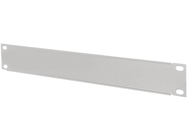 10IN BLANK PANEL 1U GREY-