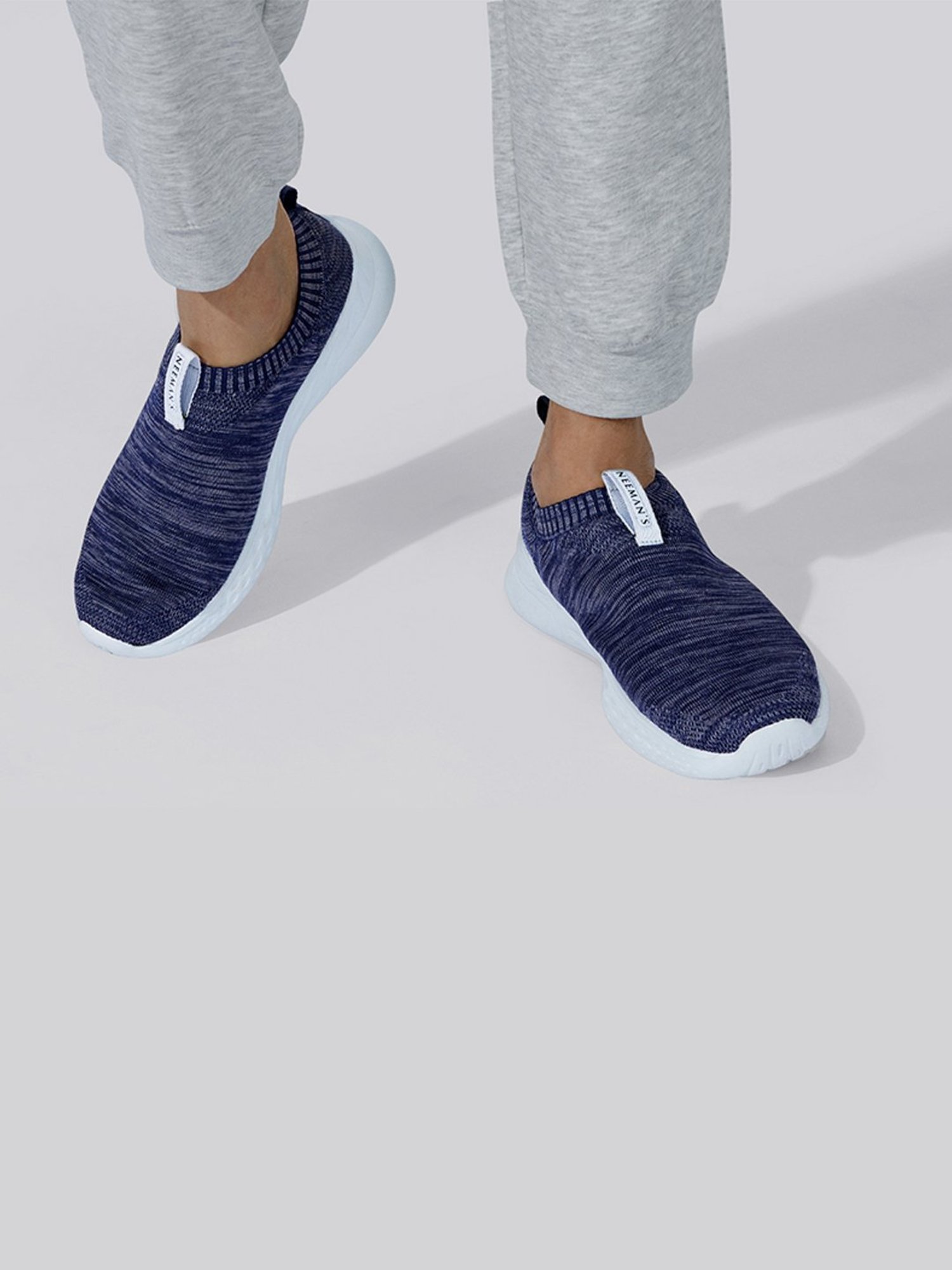 Neemans Men's Navy Running Shoes