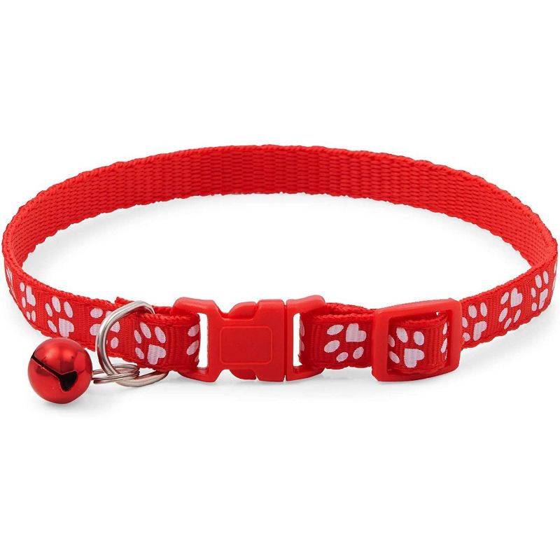 Country Brook Petz(R) Pink Leopard Print Cat Collar