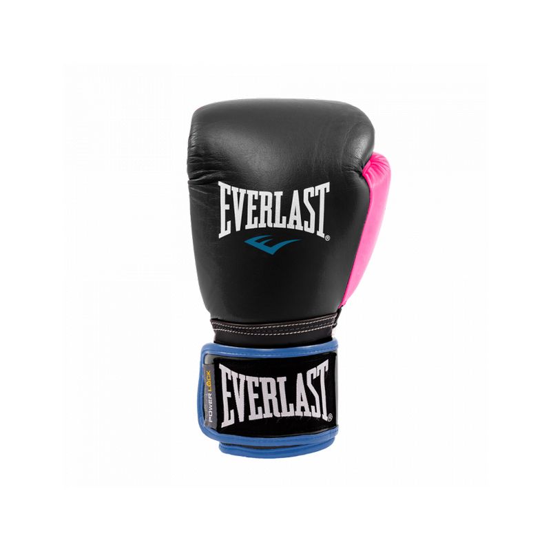Everlast P00000745 Women's 12 Ounce Powerlock Hook and Loop Kickboxing Boxing Bag Training Gloves, Pink