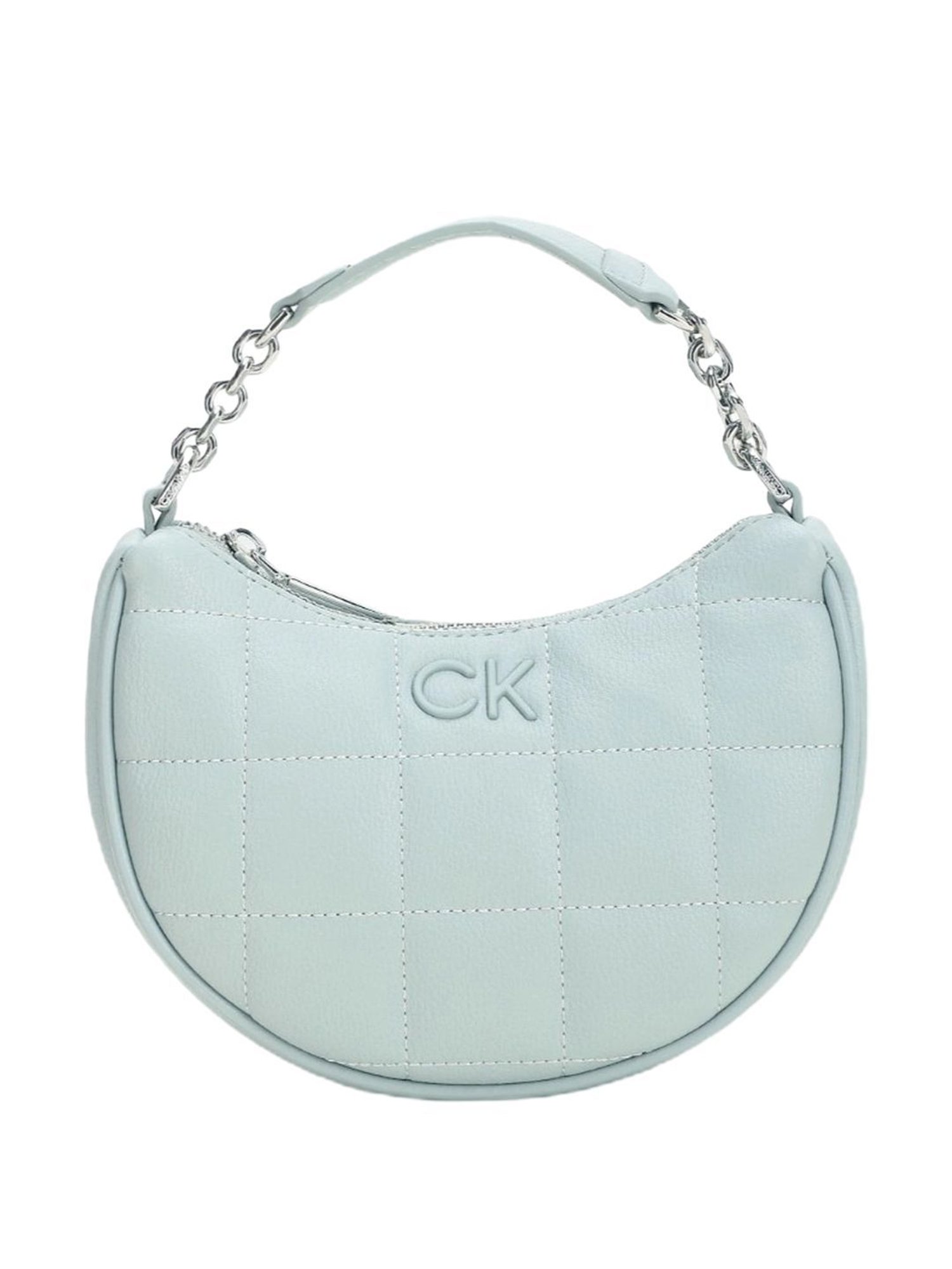 CALVIN KLEIN Pigeon Quilted Medium Hobo Bag