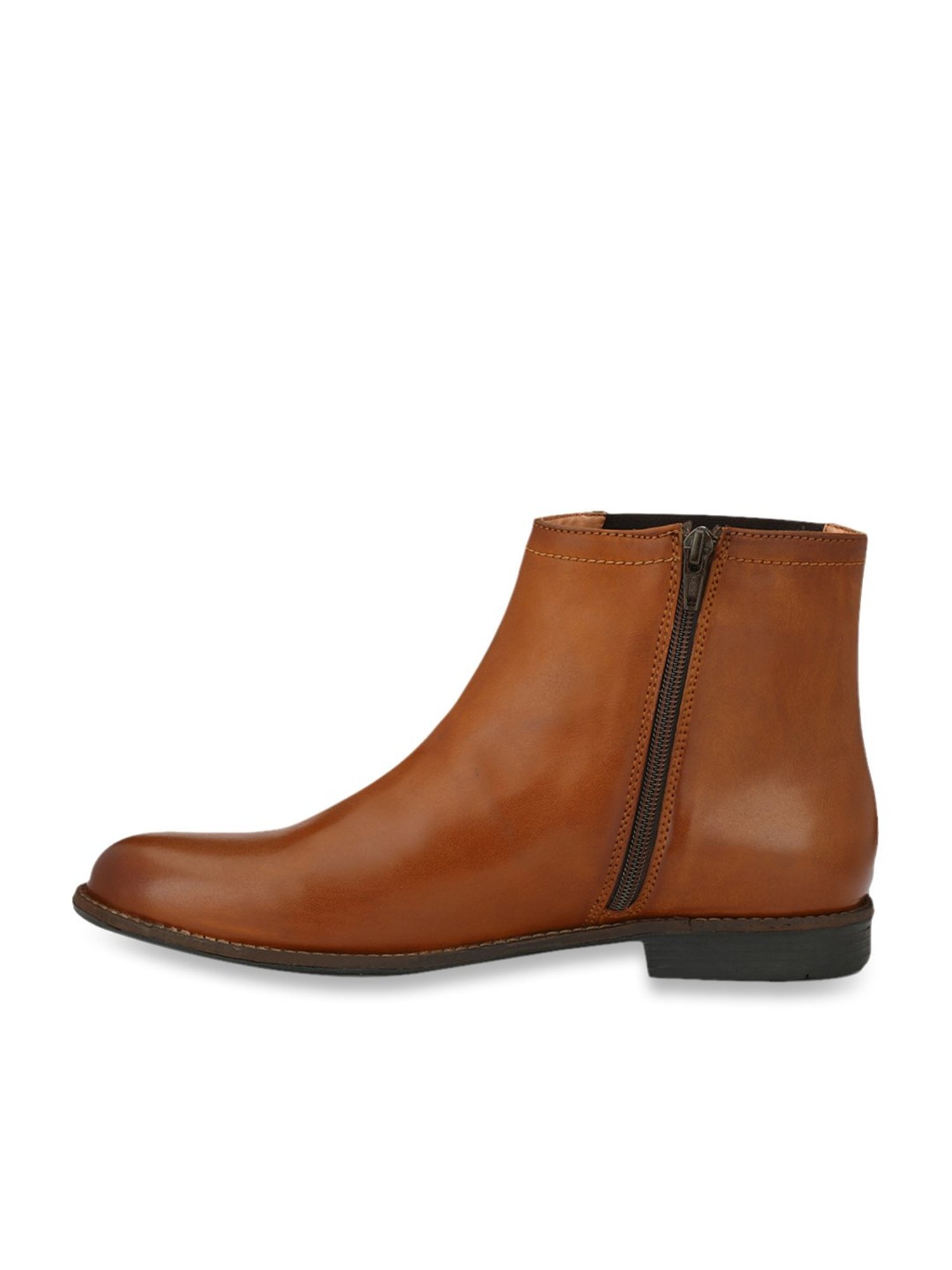 Delize Men's Tan Formal Boots