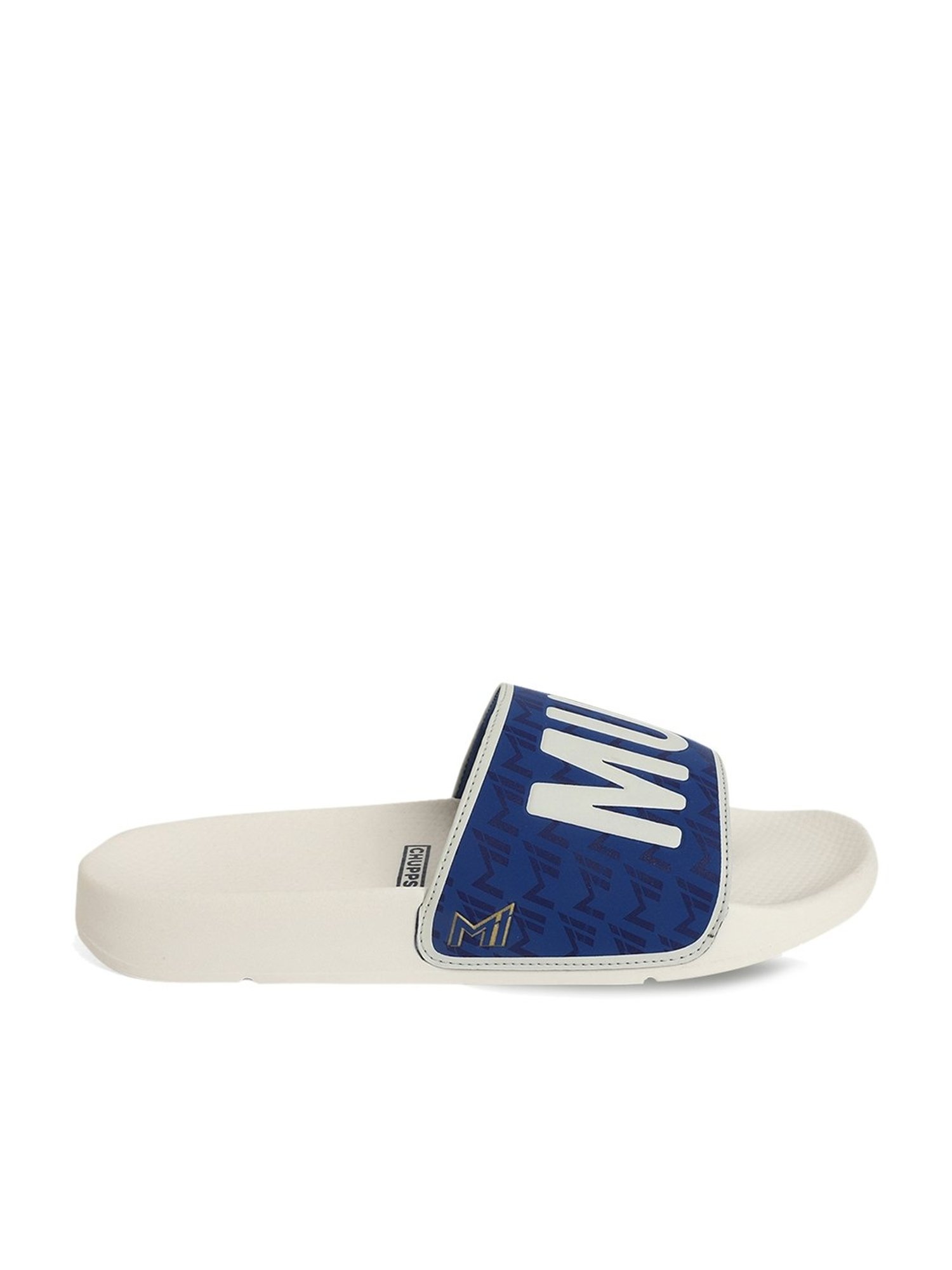 Chupps Men's MI Official Blue Slides