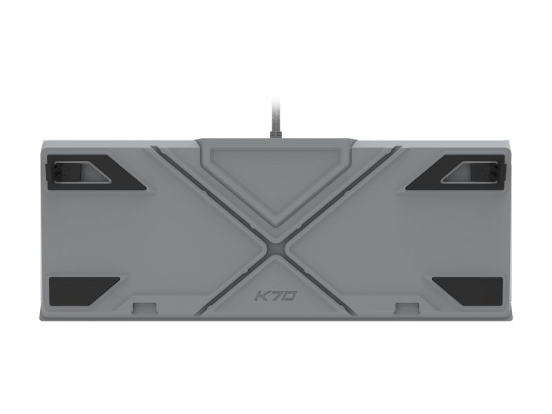 2, 60% Wired/Wireless Mechanical Keyboard (Kailh Box Brown Switch/White Case) - Full Keys Programmable - True RGB Backlit - Tap Arrow Keys - Double Shot PBT Keycaps - NKRO - 1900mAh Battery