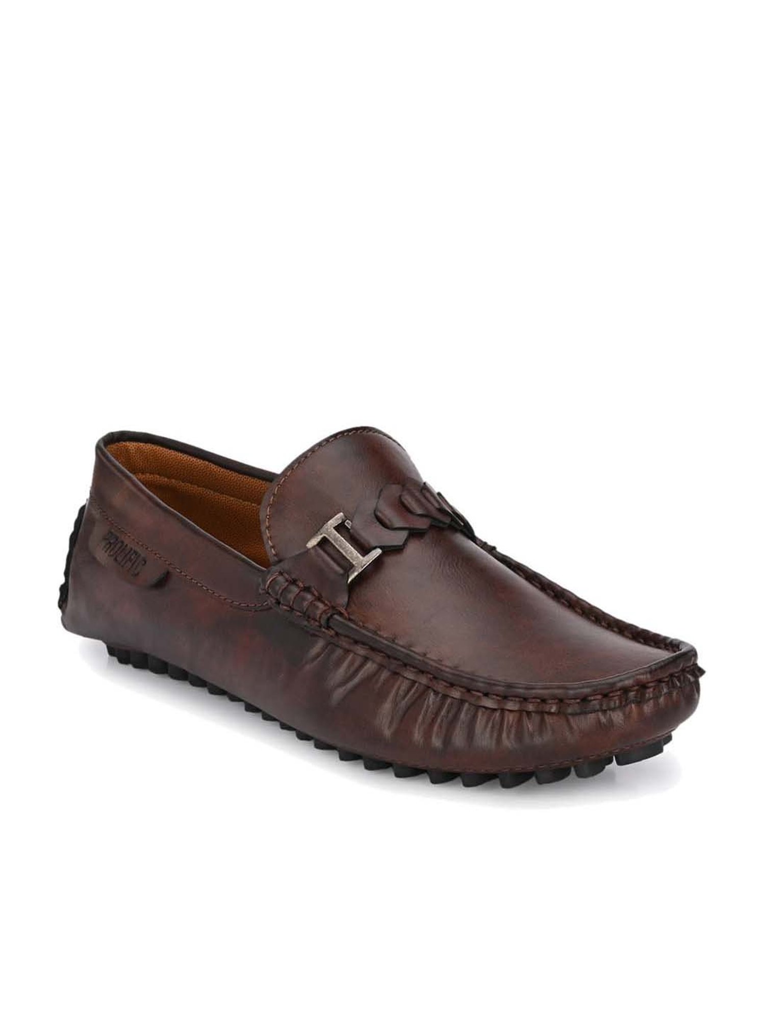 Prolific Men's Brown Casual Loafers