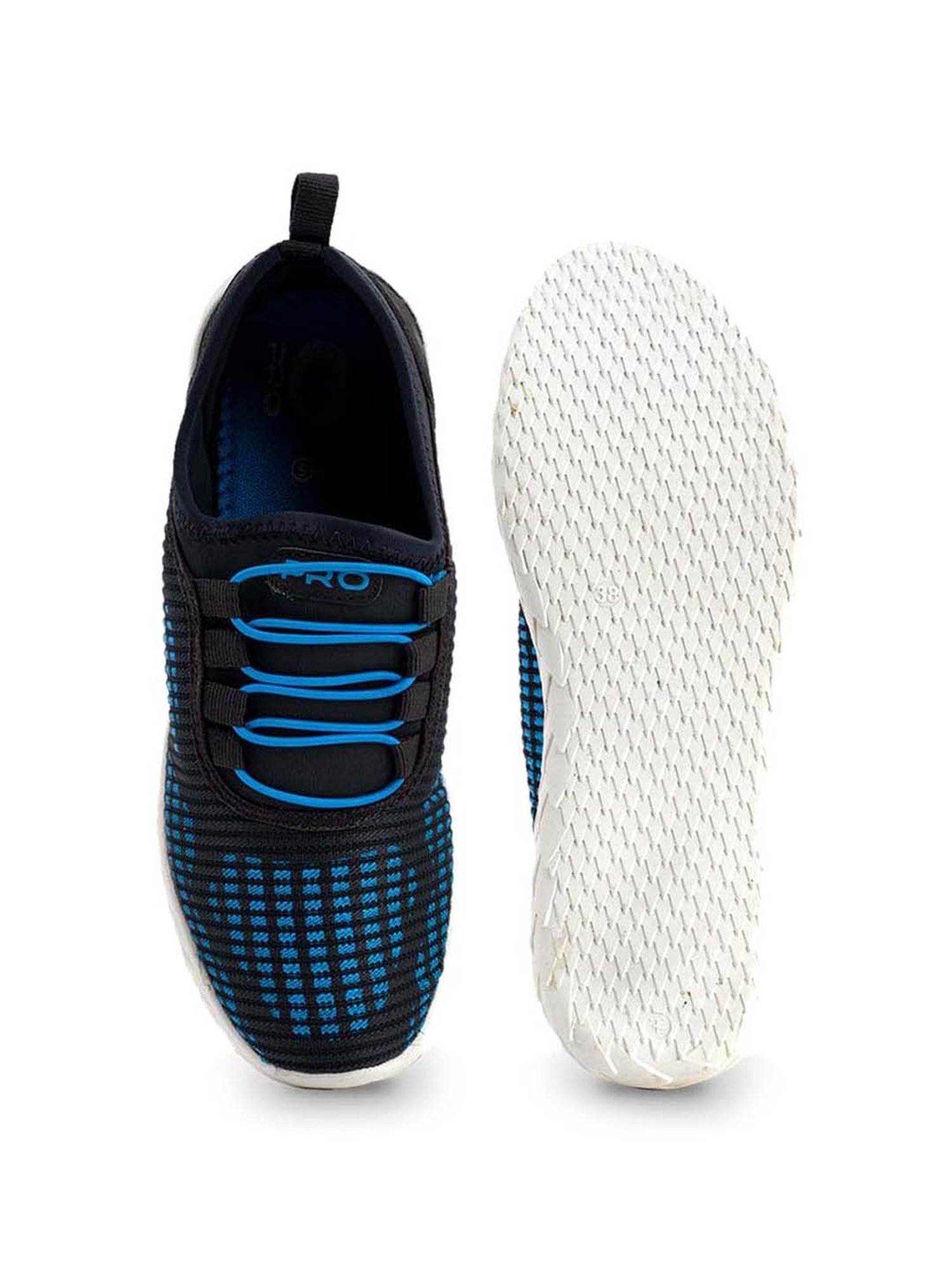 Pro by Khadim's Women's Black Running Shoes