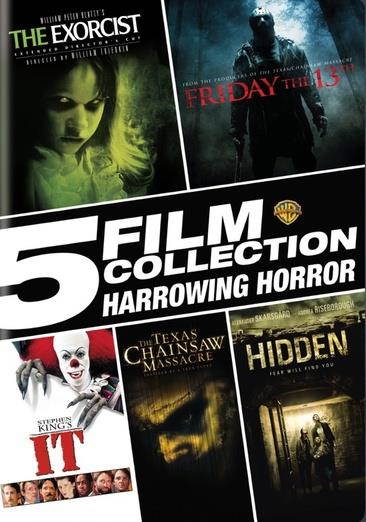 STUDIO DISTRIBUTION SERVI 5 FILM COLLECTION-HARROWING HORROR COLLECTION (DVD/5 DISC) D618776D