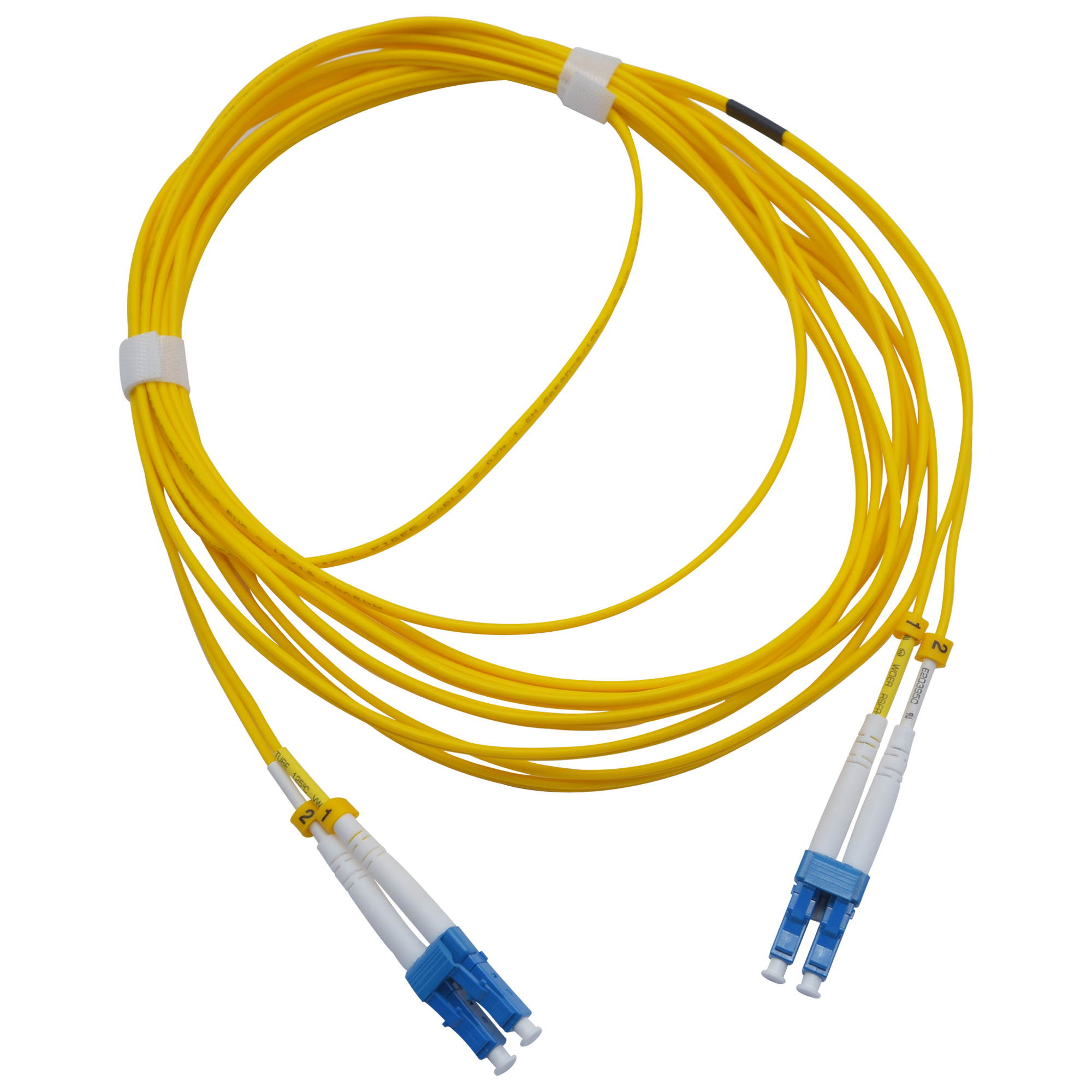 1M OS2 LC LC Fiber Patch Cable | Duplex 9/125 LC to LC Singlemode
Jumper 1 Meter 3.28ft | 1g 10g sfp 10gbase lclc Yellow PVC 
lc lc