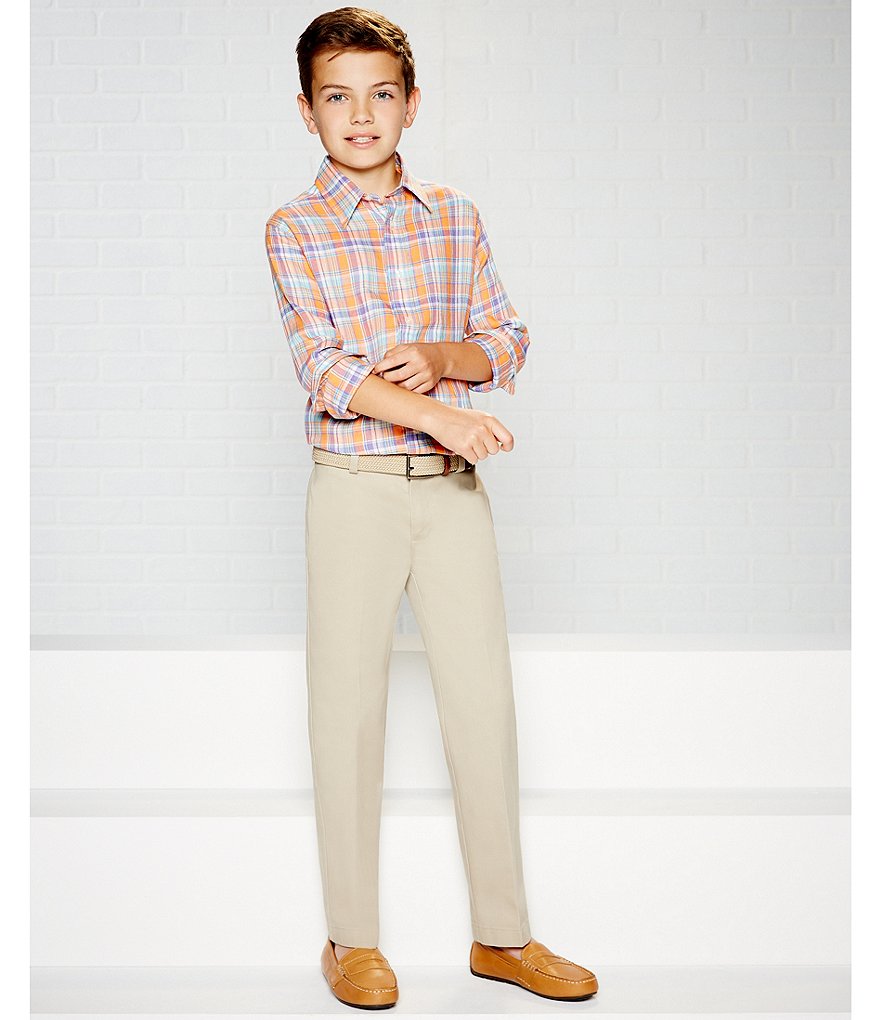 Class Club Boys Stretch Reversible Leather Belt