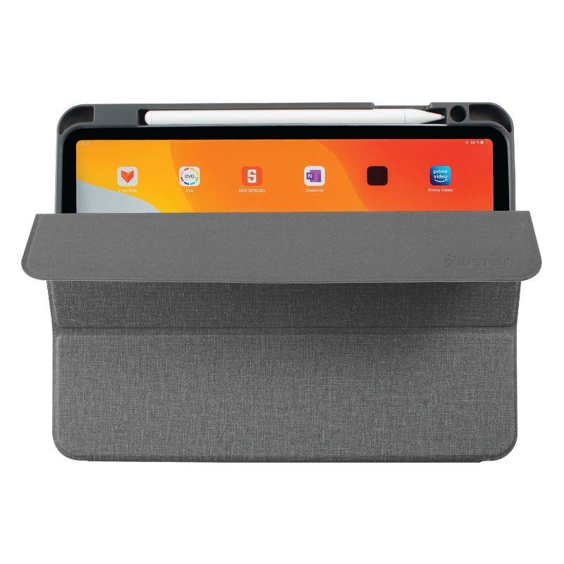 Insten - Soft TPU Tablet Case For iPad Pro 11" 2020, Multifold Stand, Magnetic Cover Auto Sleep/Wake, Pencil Charging, Gray
