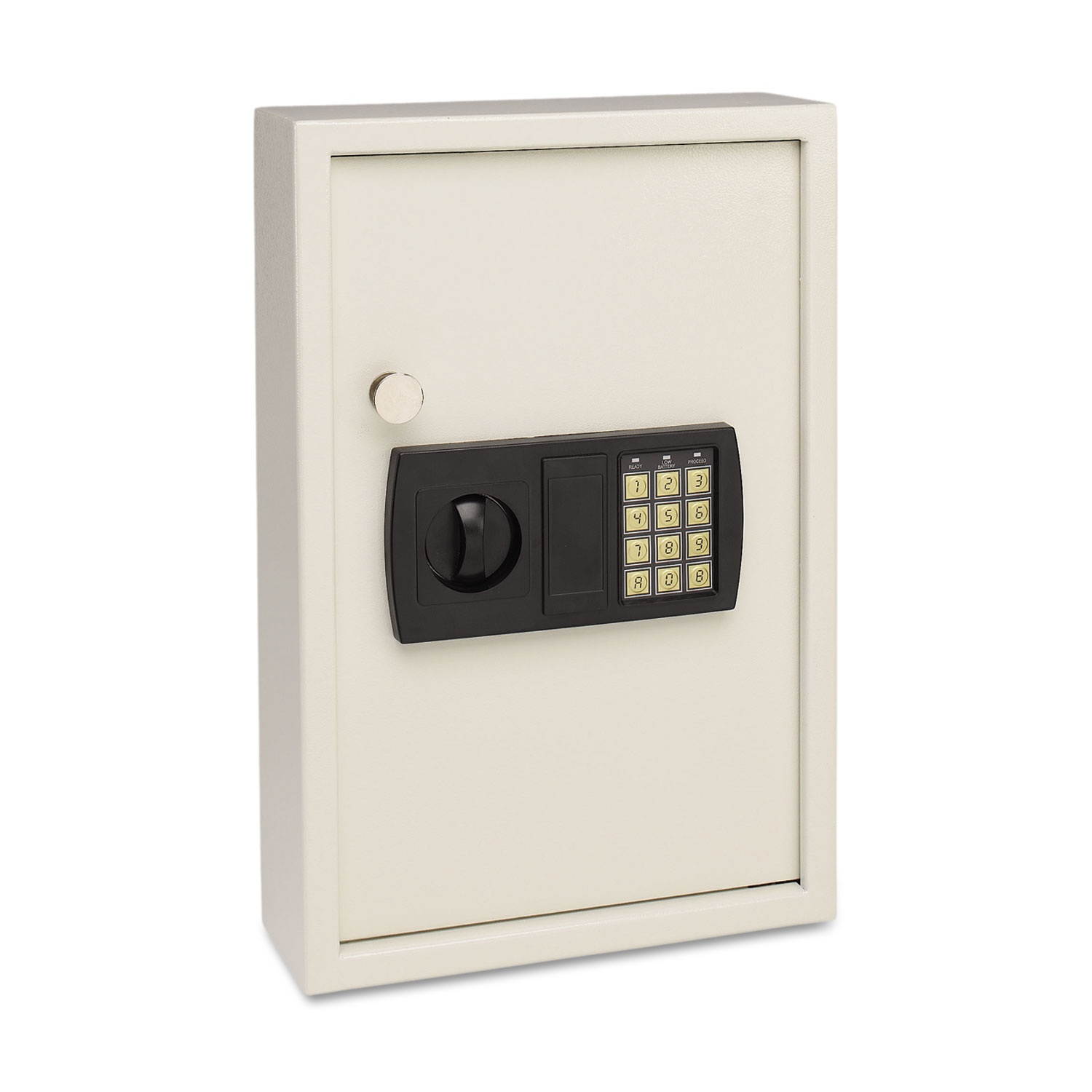 SteelMaster Electronic Key Safe 48-Key Steel Sand 11 3/4 x 4 x 17 3/8 20101