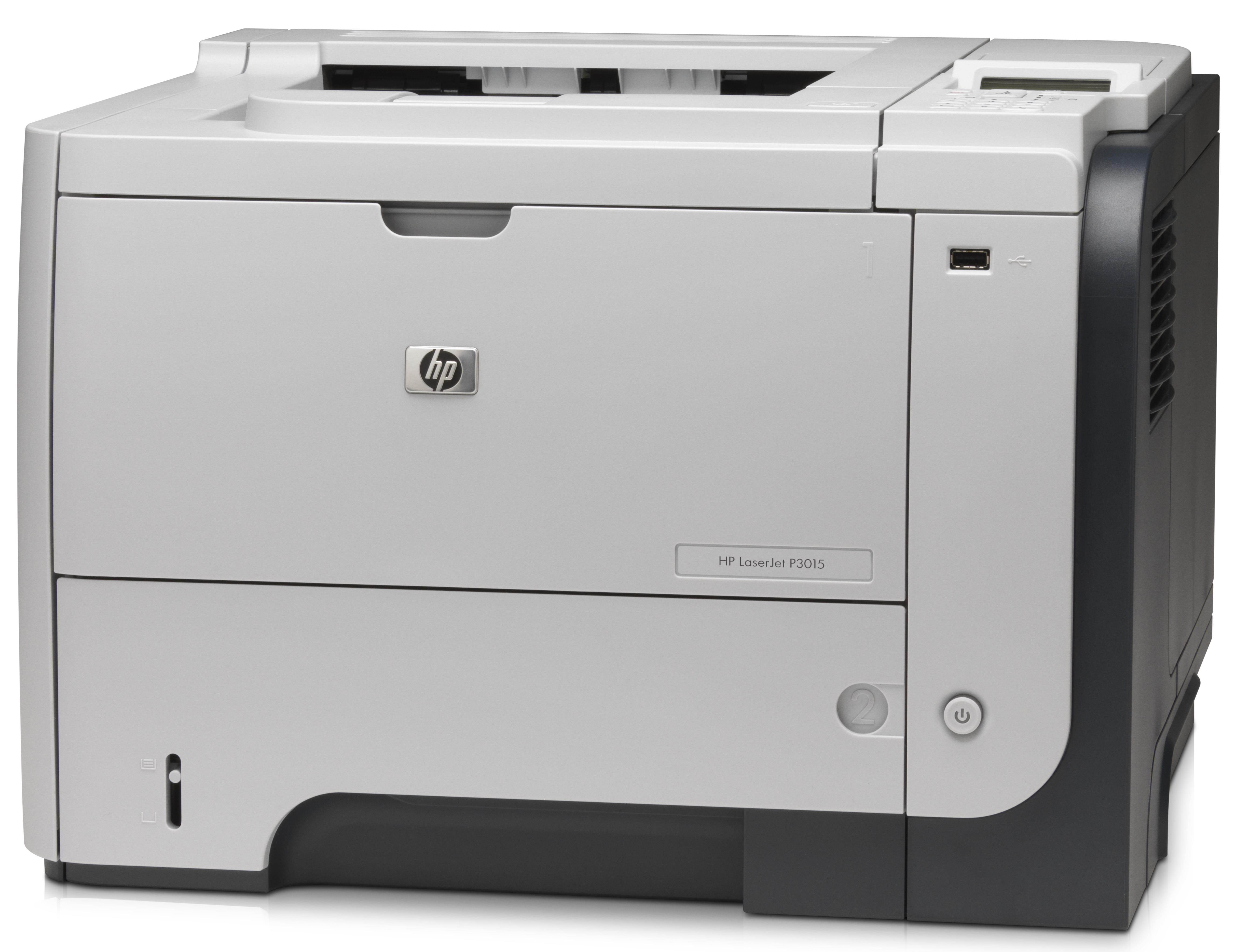 HP LaserJet P3015N Enterprise Network Monochrome Laser Printer (CE527A) REFURBISHED