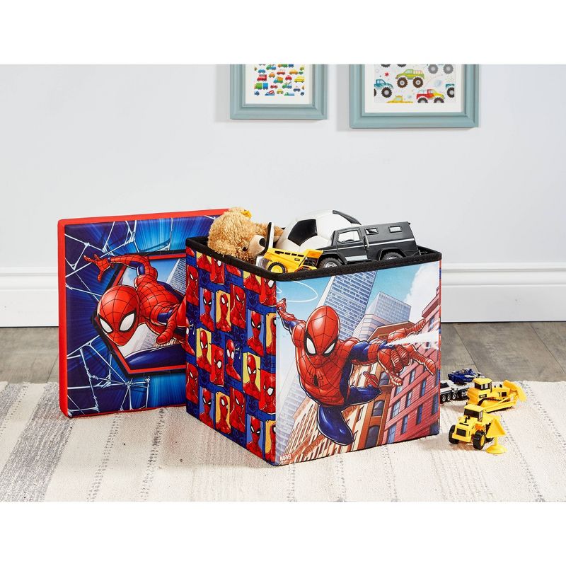 15" Spider-Man Folding Ottoman