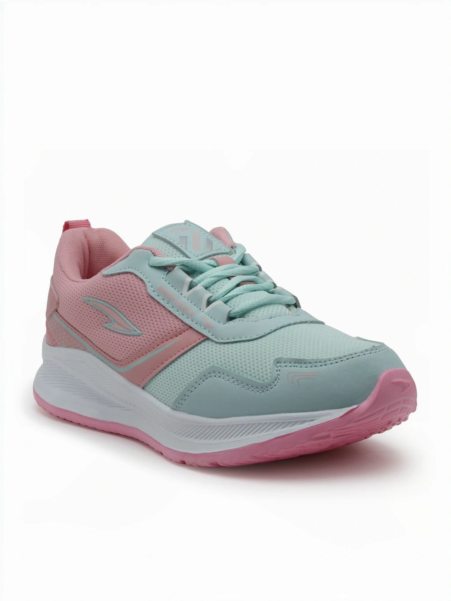 Asian Women's Mint & Pink Running  Shoes