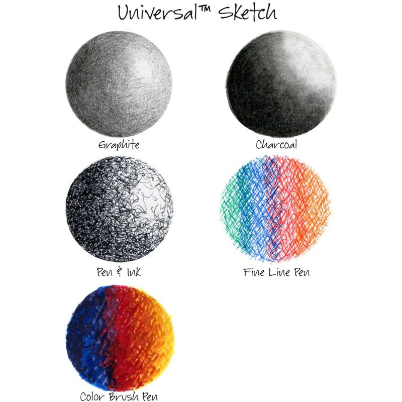 Canson Universal Spiral Sketch Book 11"X14"-100 Sheets