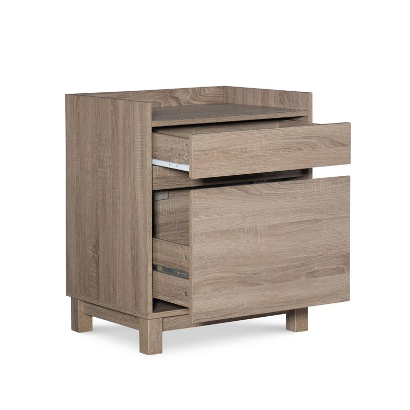 Union & Scale 2-Drawer Ver File Cab, Mobile/Ped, Let/Leg, 21 UN56949