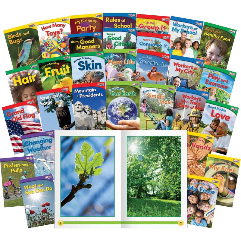 Teacher Created Materials TIME FOR KIDS Informational Text Readers, Grade K, set of 30