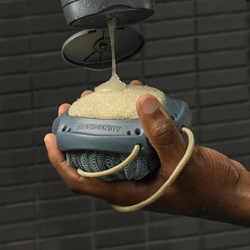 Dove Men+Care Active Clean Dual-Sided Body Wash Shower Tool