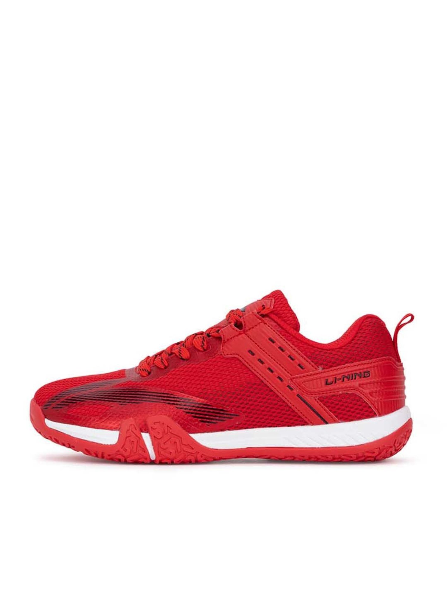 Li-Ning Men's Saga Lite 8 Red Indoor Court Shoes