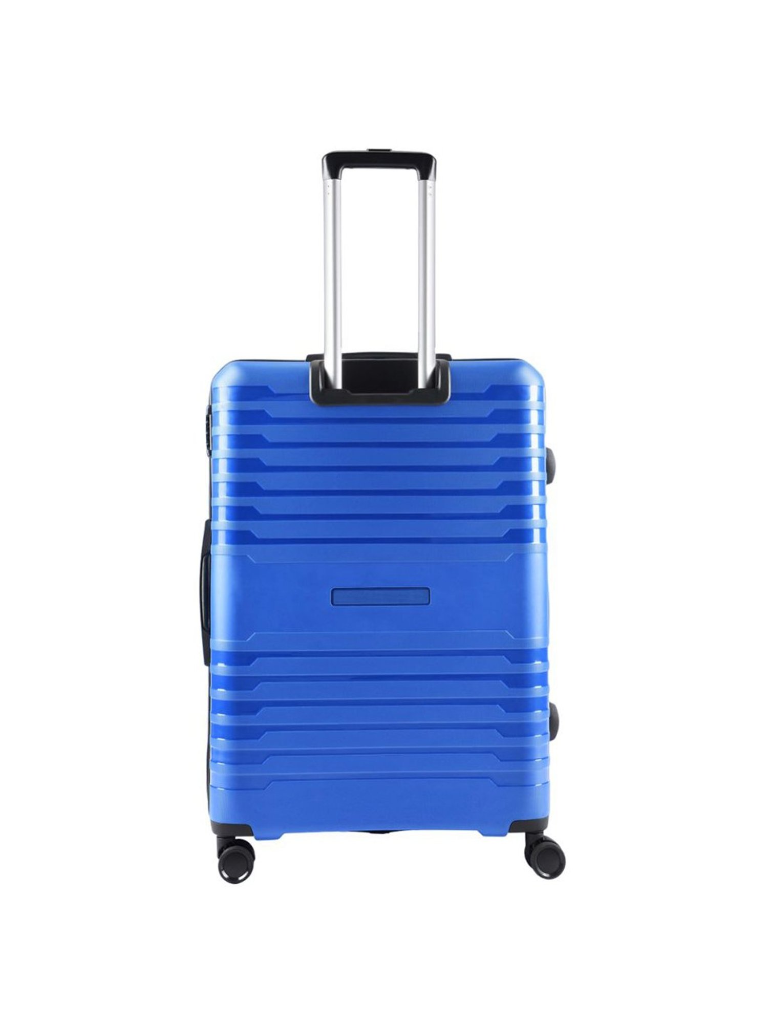 Aristocrat Harbor Blue Textured Hard Large Trolley Bag - 31.5 cm