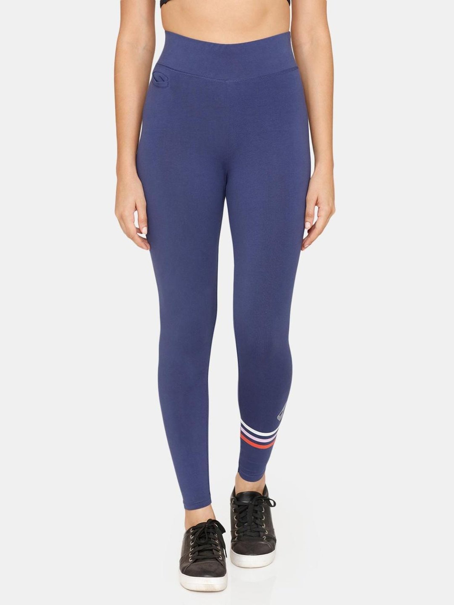 Zelocity by Zivame Blue Tights