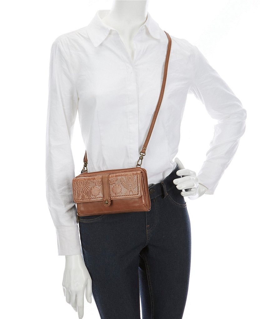 The Sak Sequoia Flap Floral Smartphone Crossbody Bag