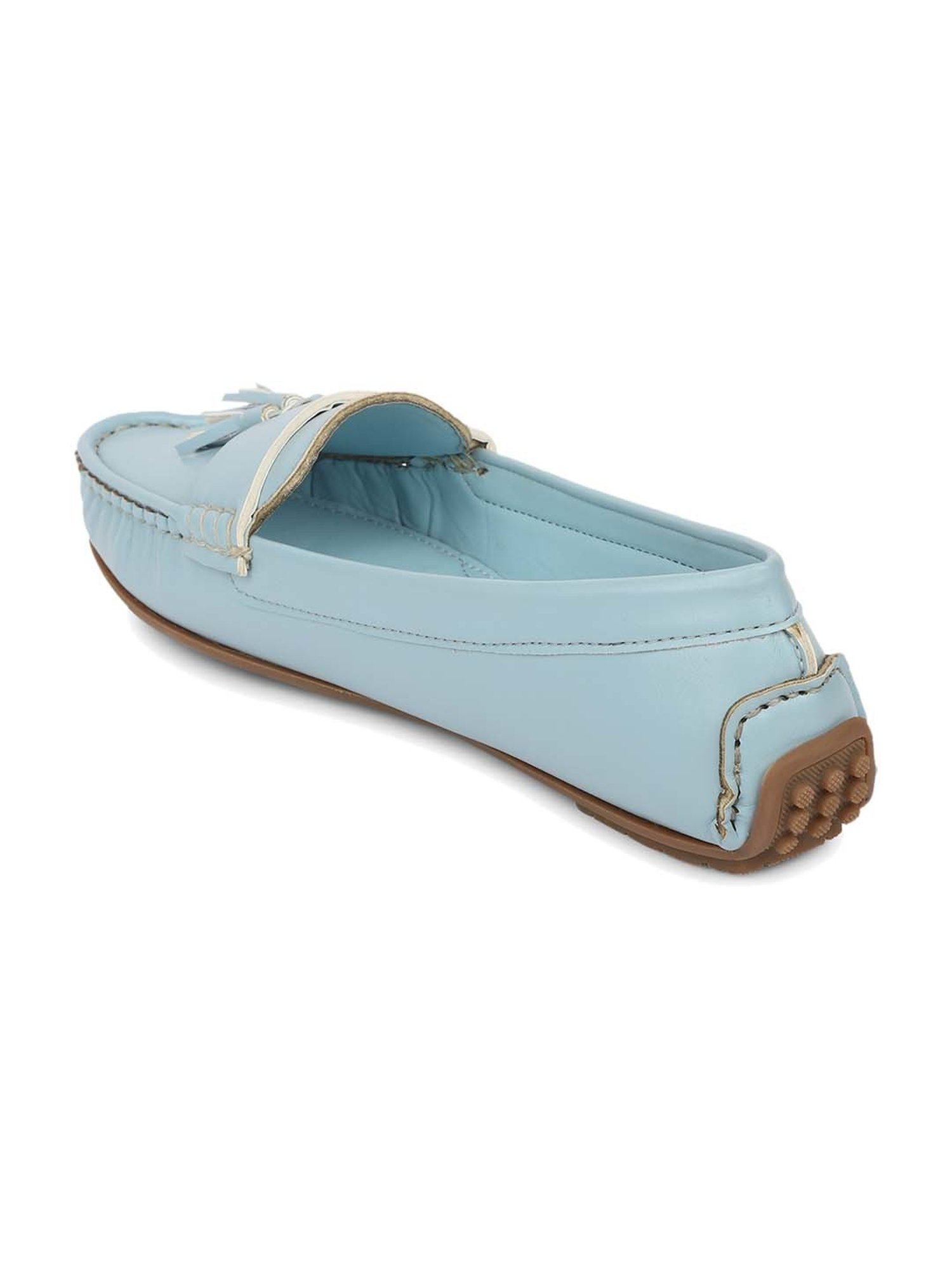 Elle Women's Sky Blue Casual Loafers