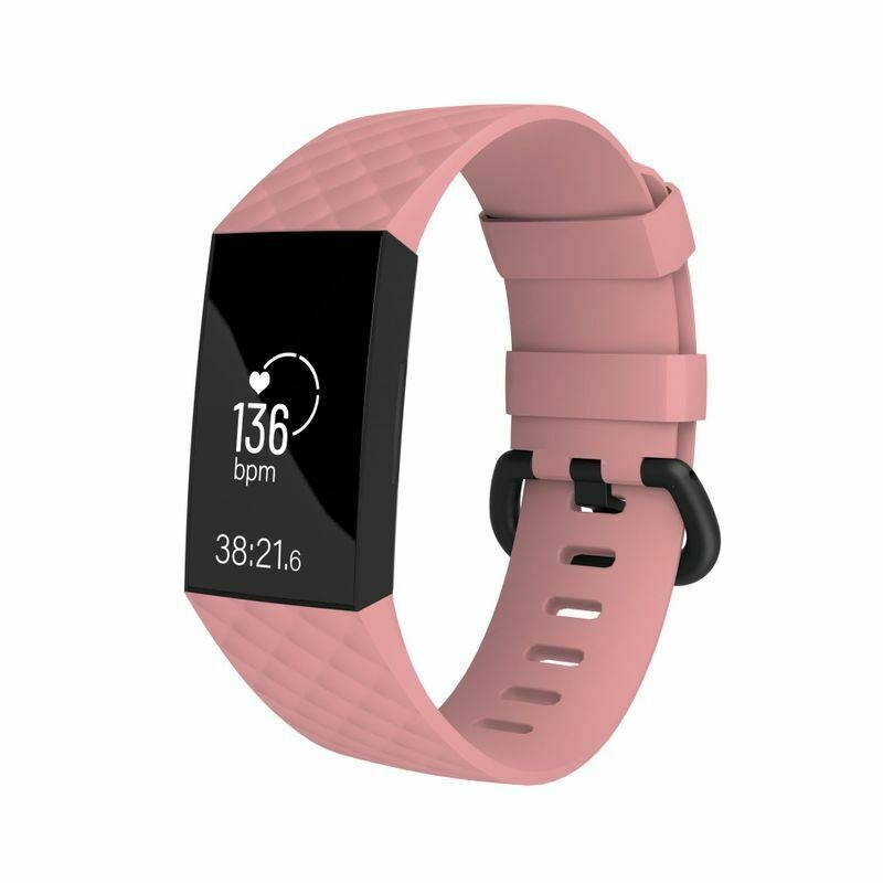 Replacement Watch Band Wristband Sports Strap For  Charge 3, Pink Size S
