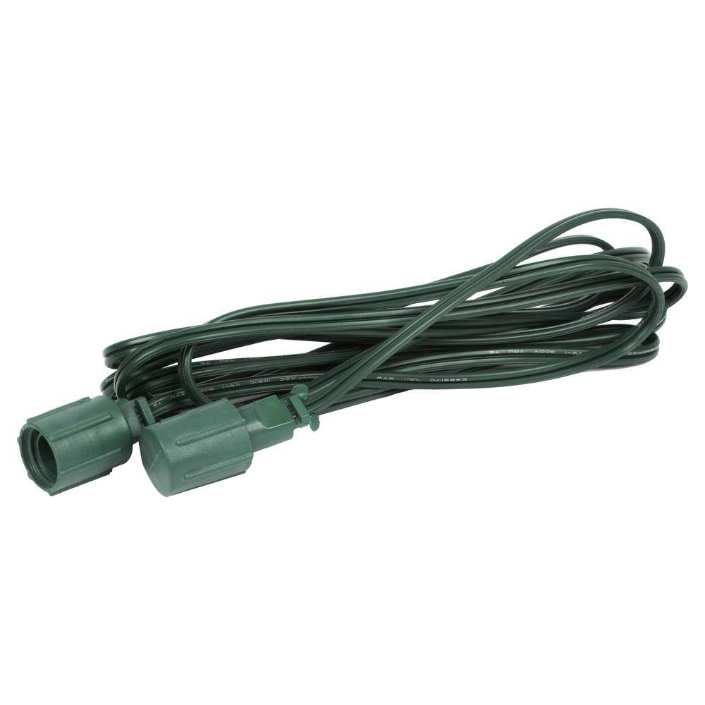 Vickerman X6G6613 10 ft. Green Wire Coaxial Extension Cord - 4 per Bag