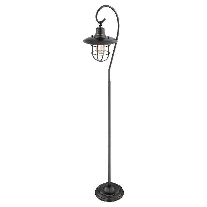 Lanterna II 1 Light Floor Lamp (Includes Light Bulb) Dark Bronze - Lite Source