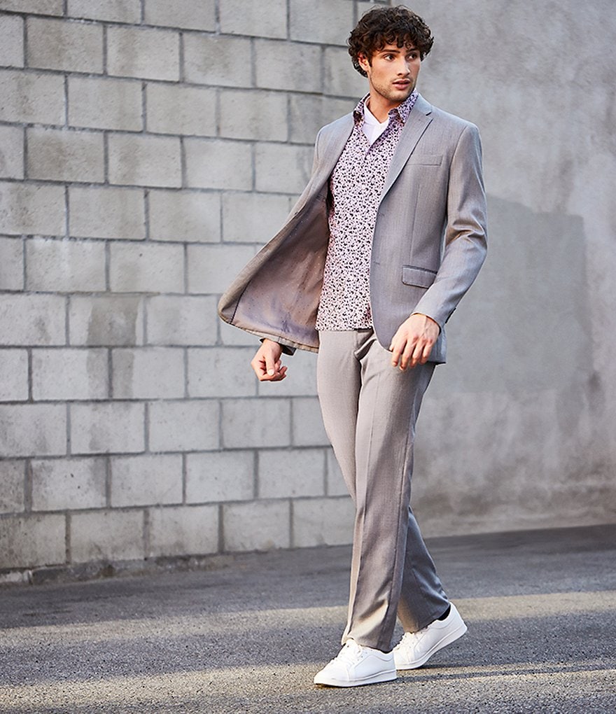 John Varvatos Slim Fit Solid Wool Sportcoat