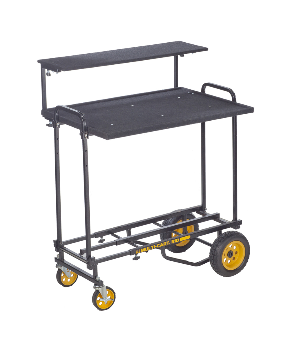 RocknRoller RSHM2 Multi-Media 2-Tier Shelf for Multi Cart