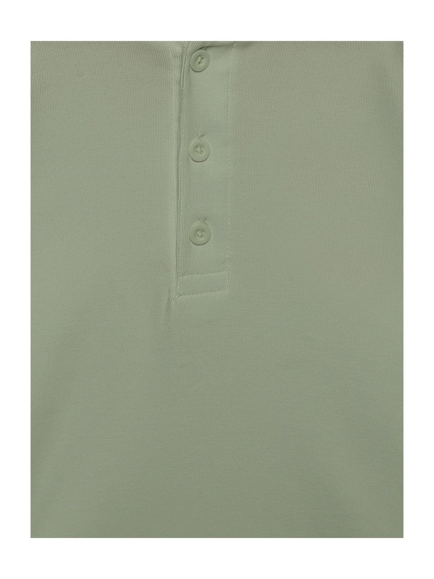 Kiddopanti Kids Sage Green Solid Full Sleeves T-Shirt