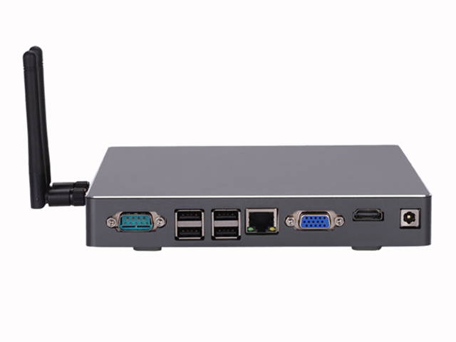 Mini PC,Desktop Computer,Intel Core I7 3537U,with Windows 10 Pro/Linux Ubuntu support,(Black),[HUNSN BH08G],[COM/VGA/HDMI/LAN/ 8*USB2.0/ With Cooling fan],(8G RAM/256G SSD/1TB HDD)