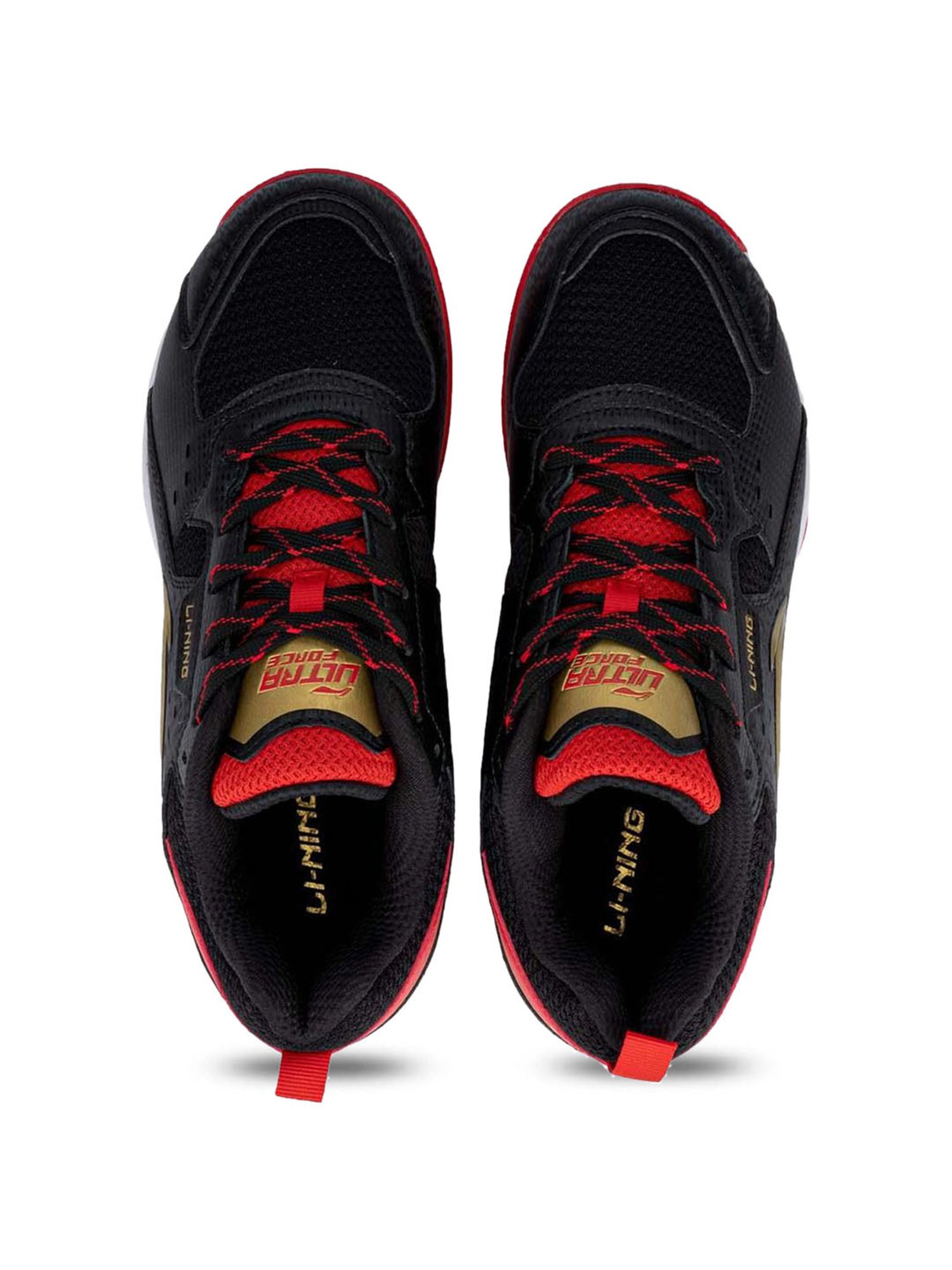Li-Ning Men's Ultra Force Black Indoor Court Shoes