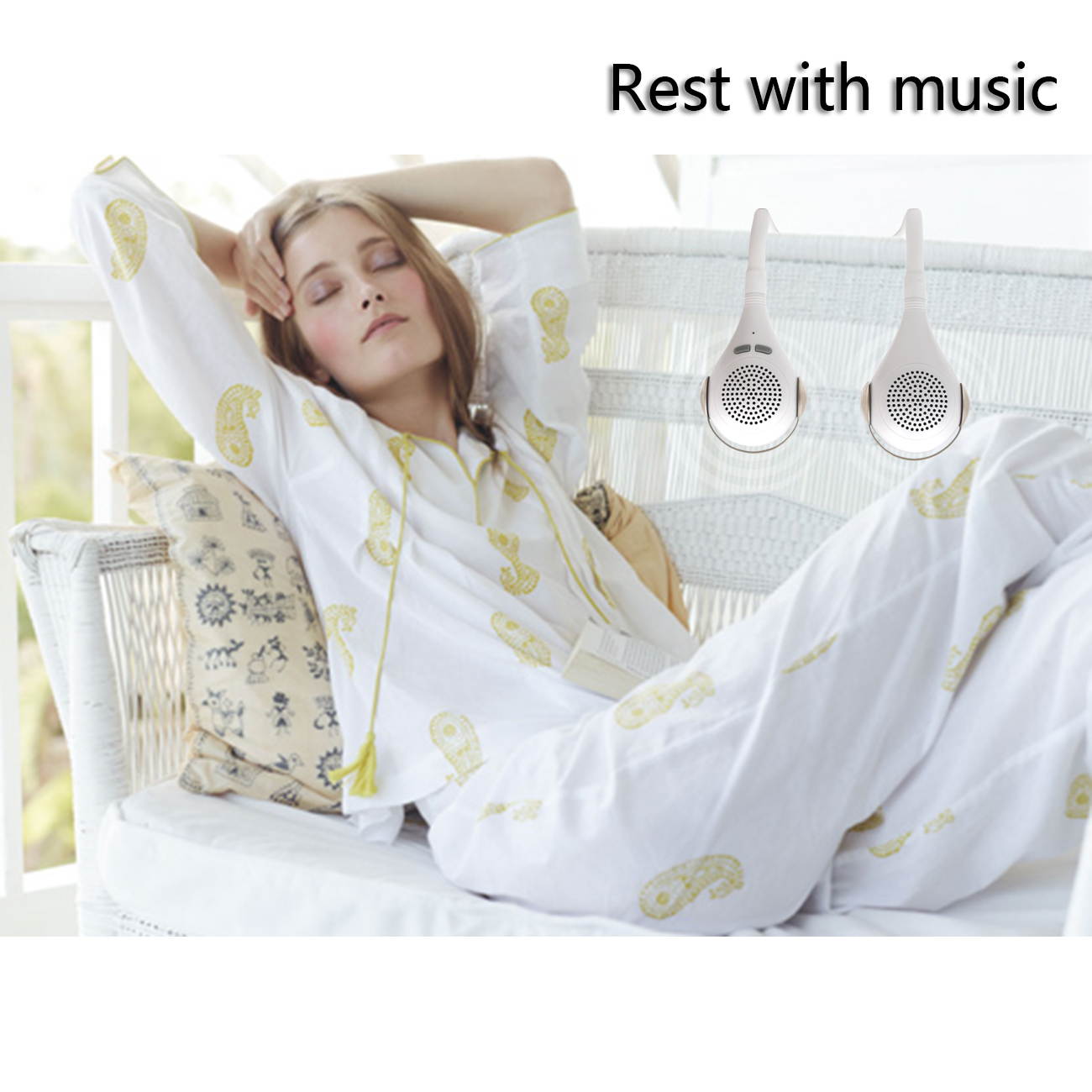 Music Elves Portable Wireless Bluetooth Speakers Hands Free Call Flexible Bendable Black