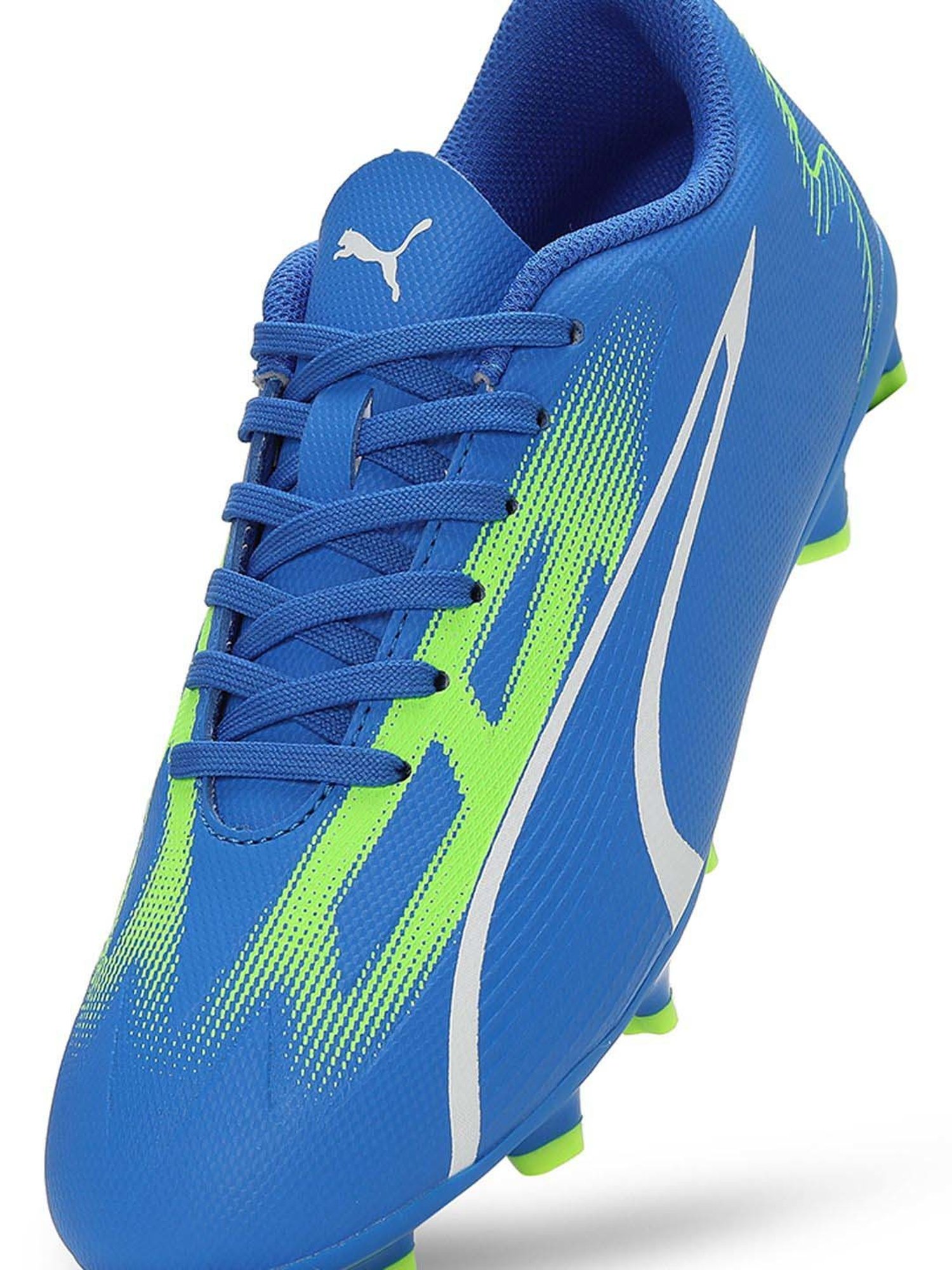 Puma Kids ULTRA PLAY FG/AG Jr Ultra Blue & White Football Shoes