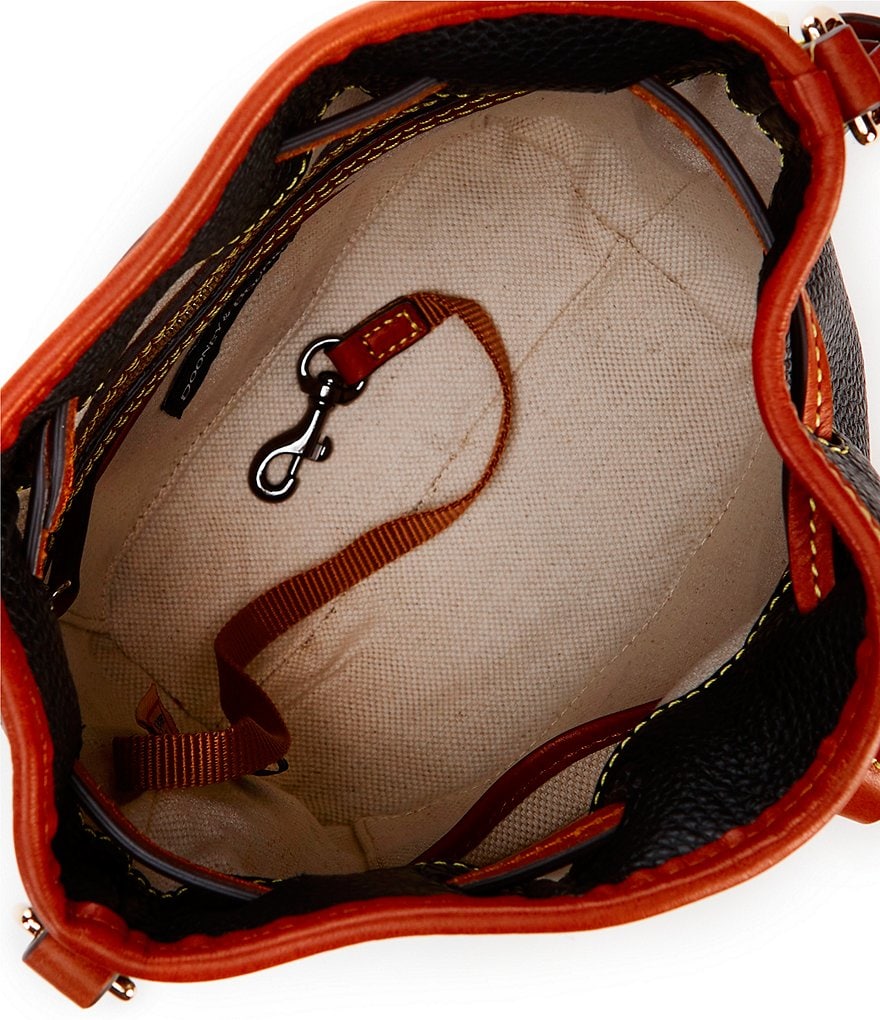 Dooney & Bourke Saffiano Collection Drawstring Bucket Bag