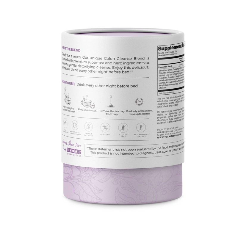 Teami Natural Cleanse and Detox Program - 4.6oz