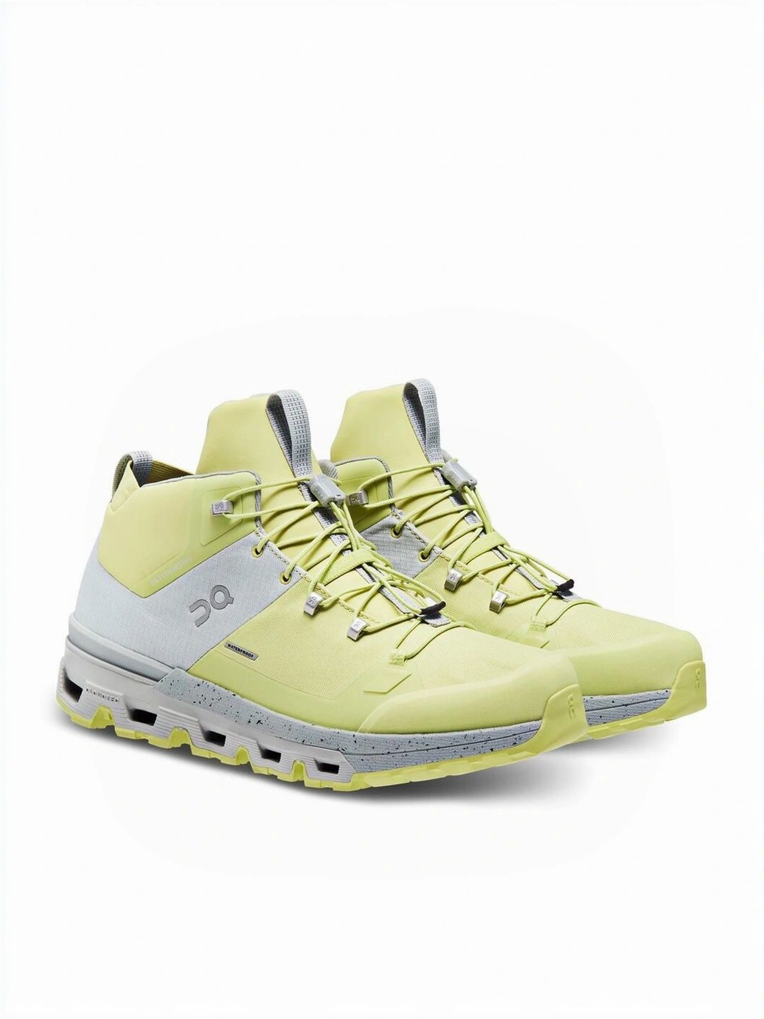 On Men's Cloudtrax Zest Green & Glacier Running Shoes